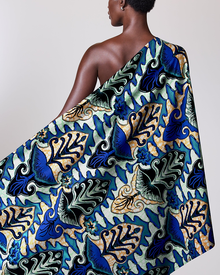 Super-Wax | VLS1574.007 | Blue Embellished