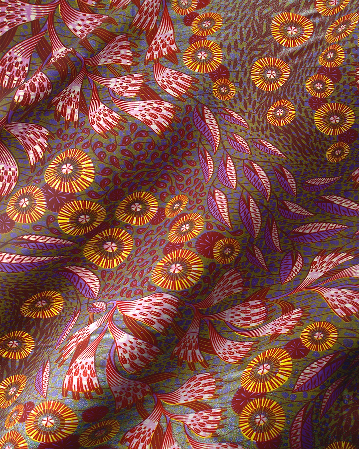 Grand Super-Wax | VLS1690.004 | Orné de Vert-Lilas Pailleté