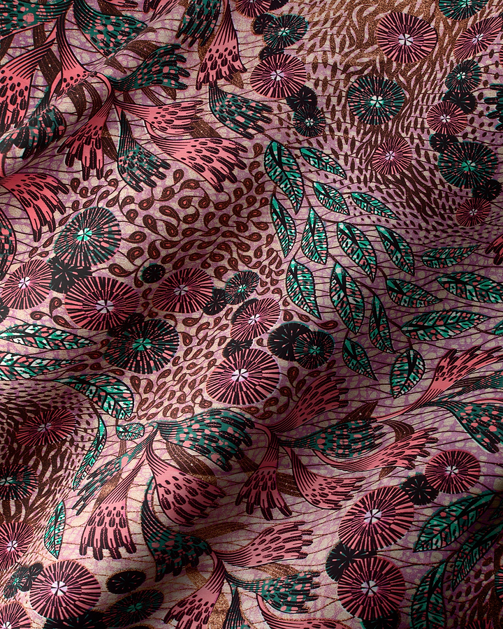 Grand Super-Wax | VLS1690.007 | Orné de Cuivre Pailleté