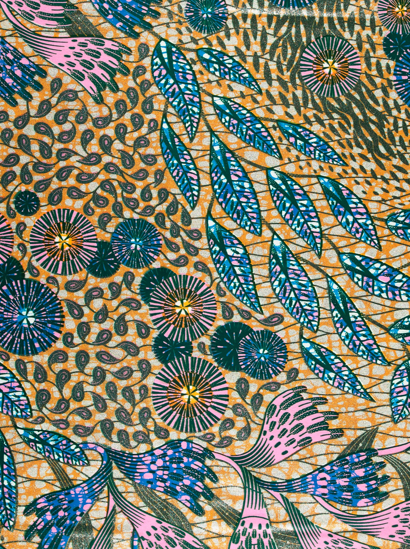 Grand Super-Wax | VLS1690.009 | Orné de Bleu-Cuivre Pailleté