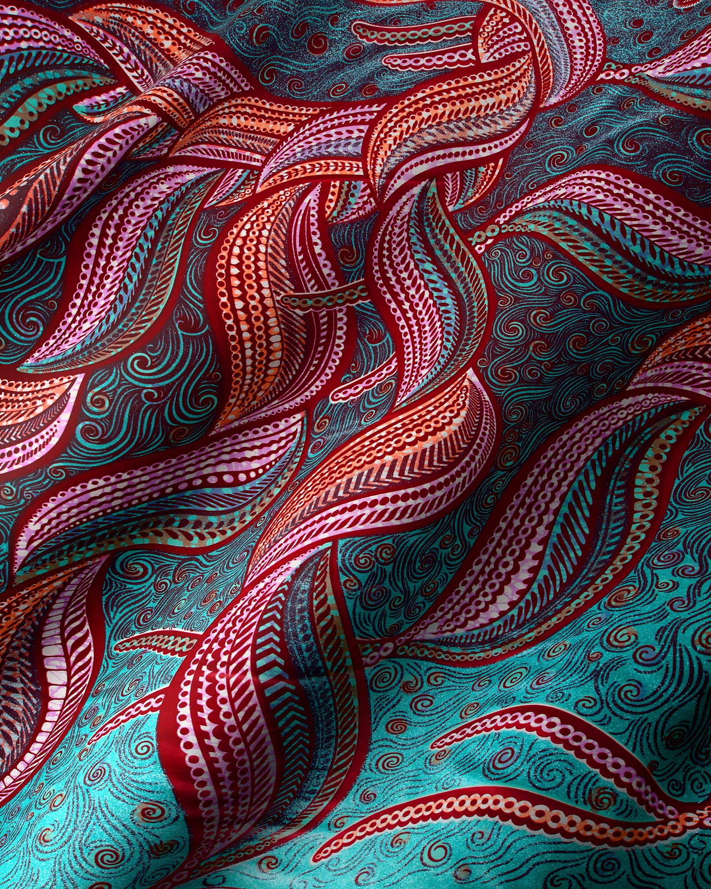 Grand Super-Wax | VLS1894.001 | Orné de Bleu Pastel Pailleté