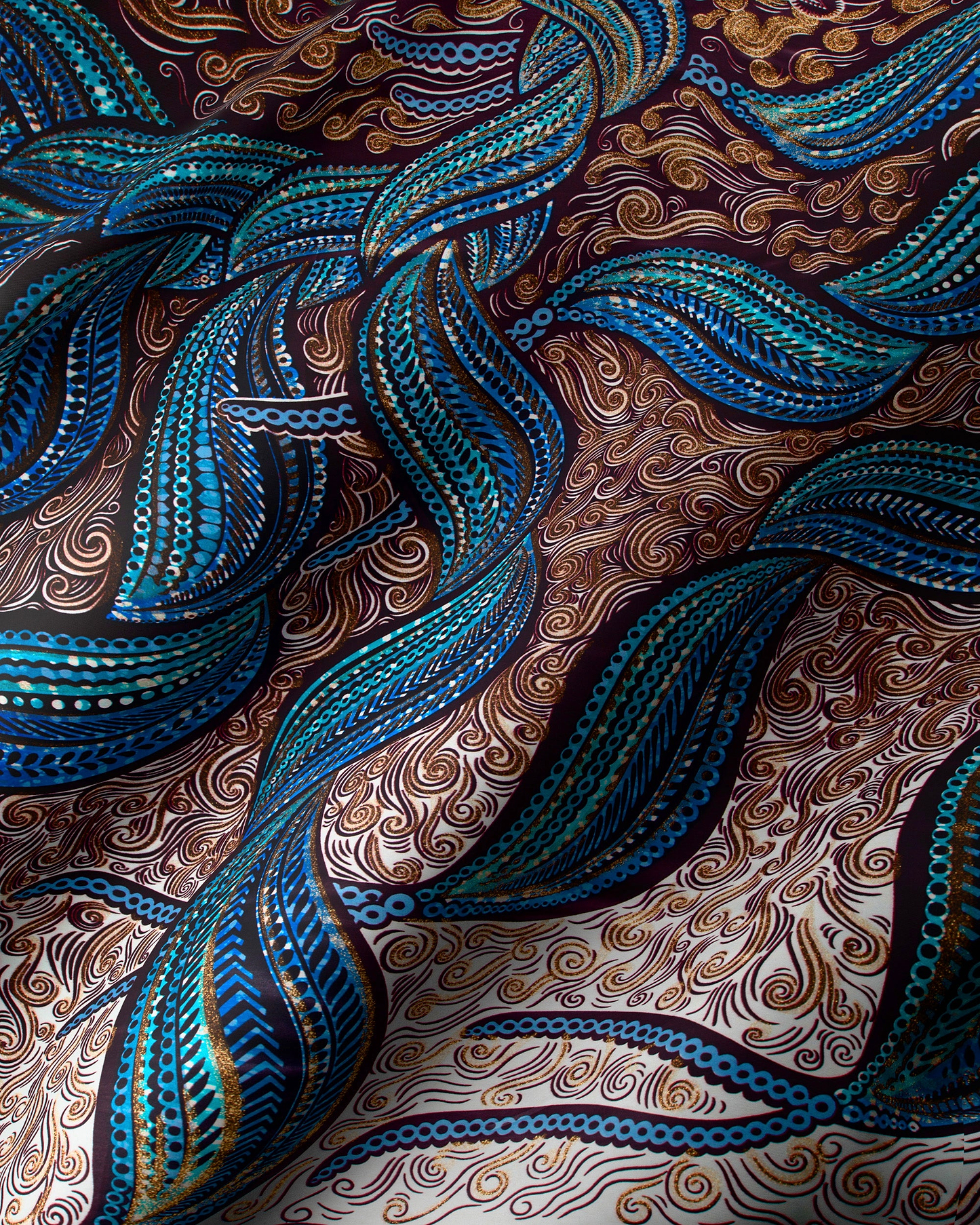 Grand Super-Wax | VLS1894.009 | Gold Glitter Embellished