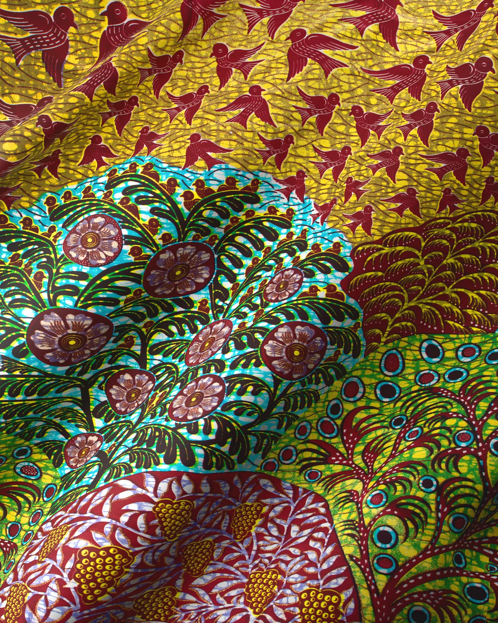 Grand Super-wax | Vls2358.002 | Gold Shine Embellished – Vlisco