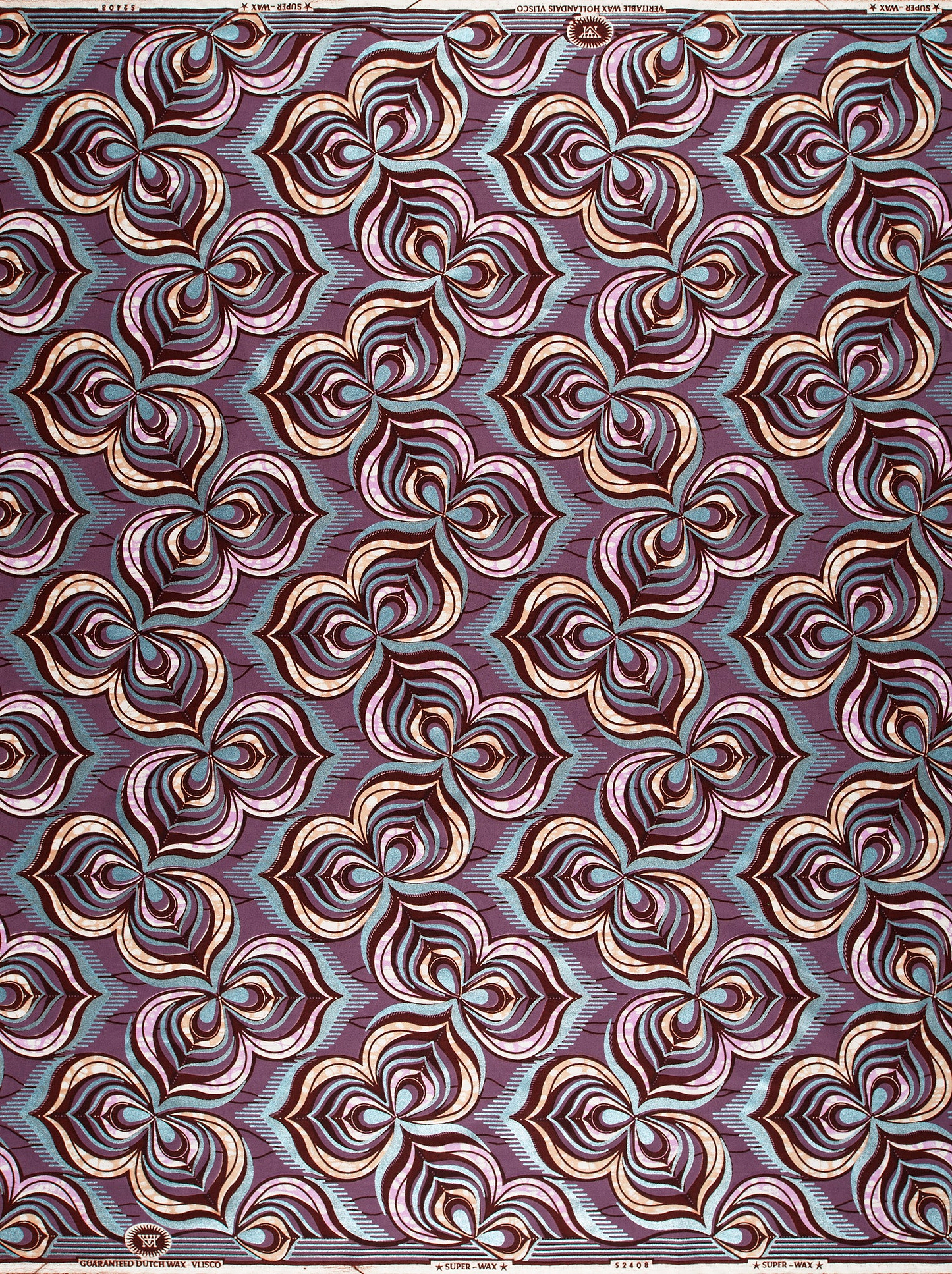 Super-Wax | VLS2408.014 | Orné de Bleu Pastel