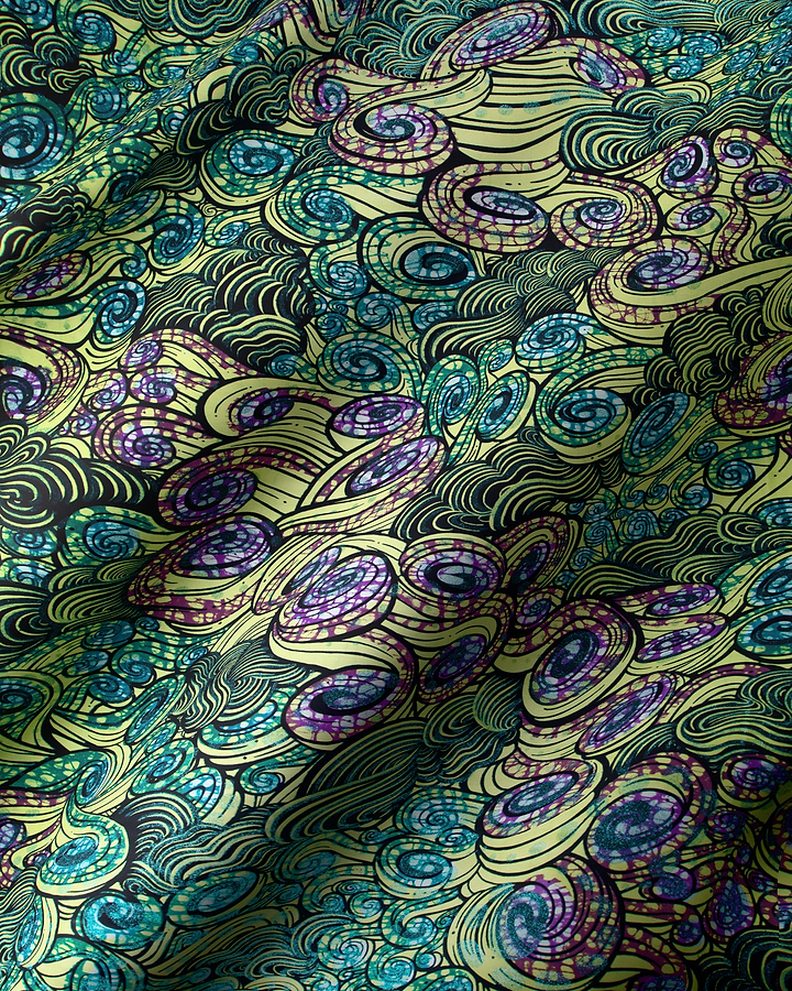 Grand Super-Wax | VLS2604.006 | Orné de Bleu Clair Pailleté
