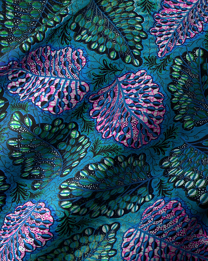 Grand Super-Wax | VLS2767.012 | Orné de Vert Clair Pailleté