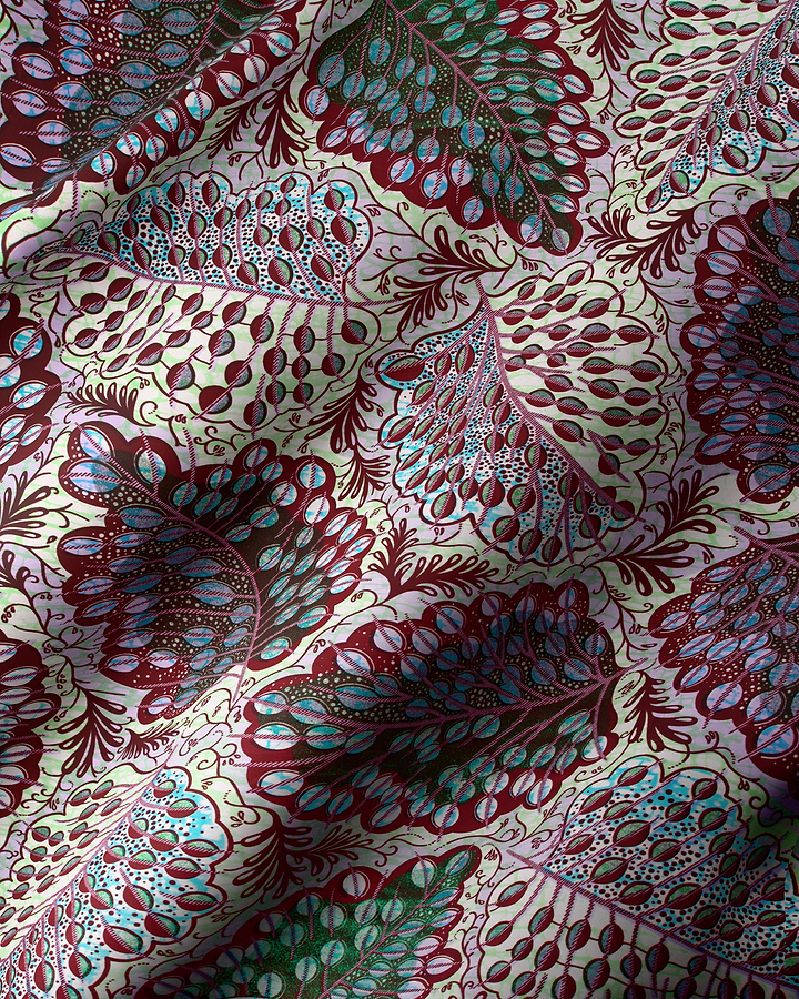 Grand Super-Wax | VLS2767.013 | Orné de Vert Pailleté
