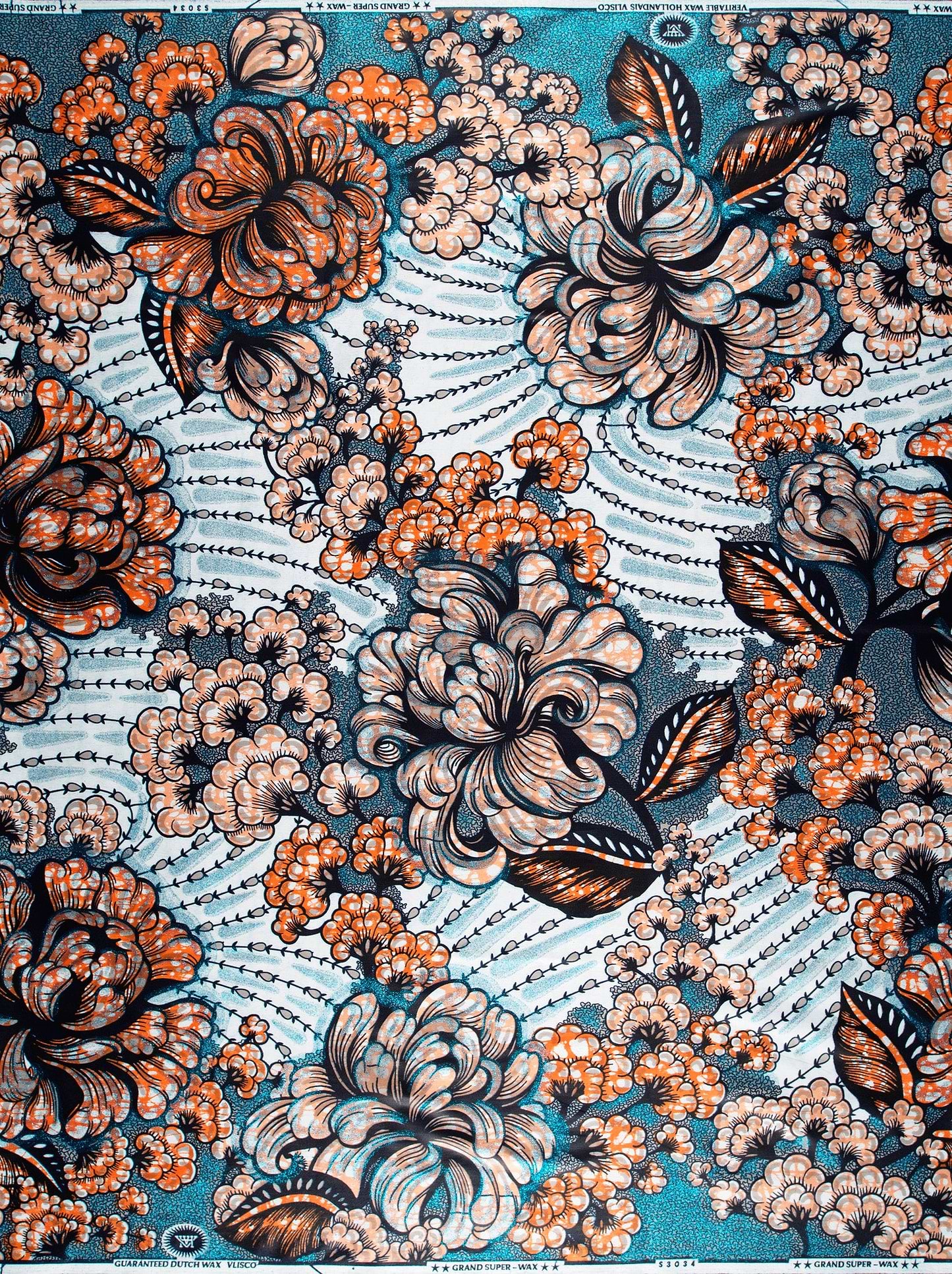 Grand Super-Wax | VLS3034.001 | Blue Glitter Embellished