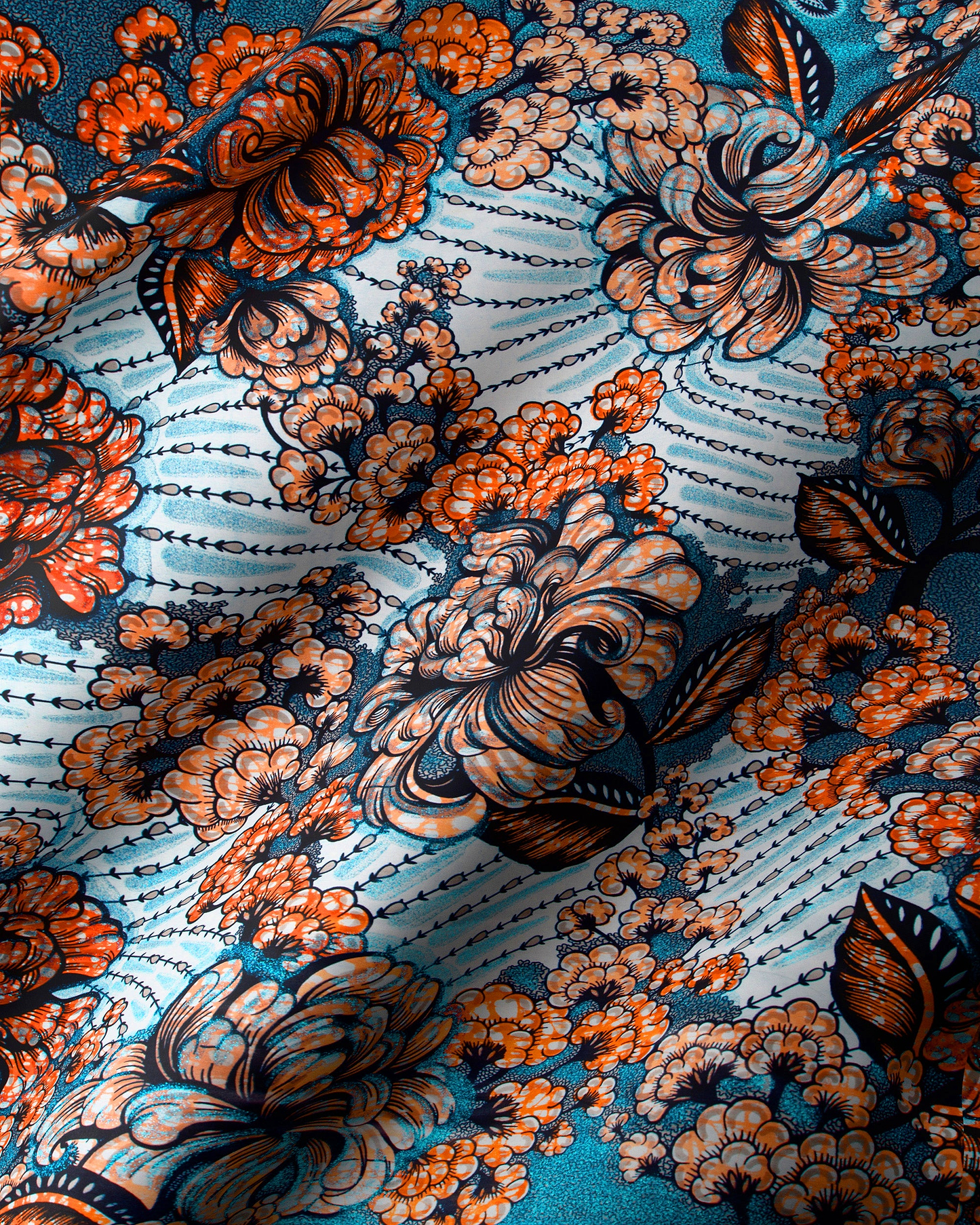 Grand Super-Wax | VLS3034.001 | Orné de Bleu Pailleté