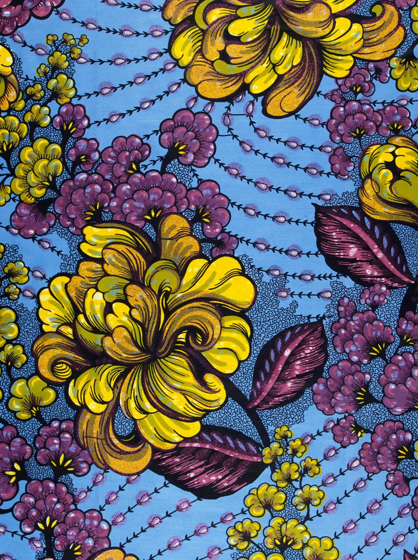 Grand Super-Wax | VLS3034.002 | Orné de Rose Orchidée Pailleté