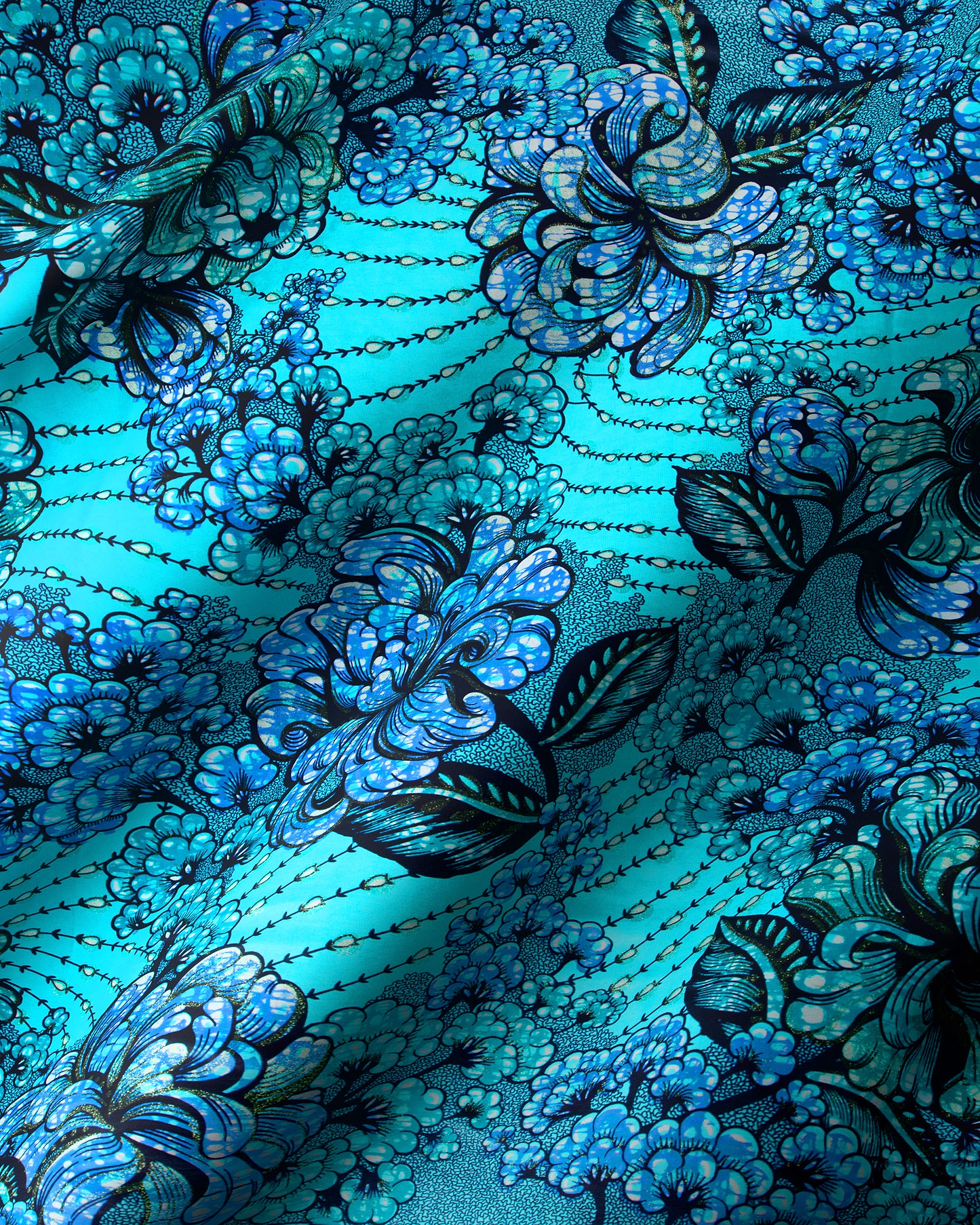 Grand Super-Wax | VLS3034.008 | Pastel Green Glitter Embellished