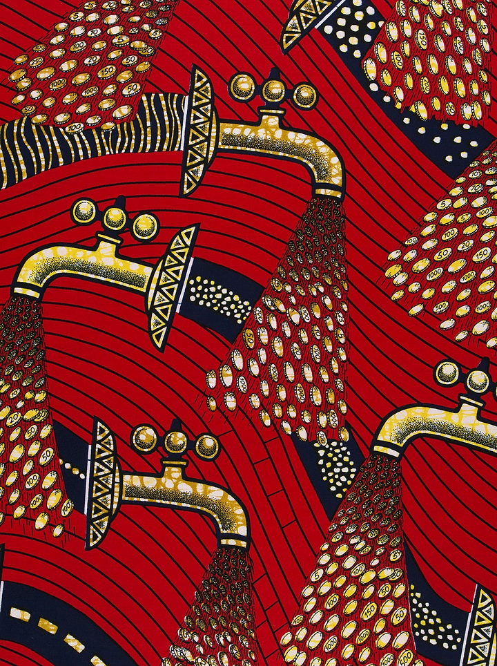 Grand Super-Wax | VLS1242.006 | Orné de Bleu Pastel Pailleté