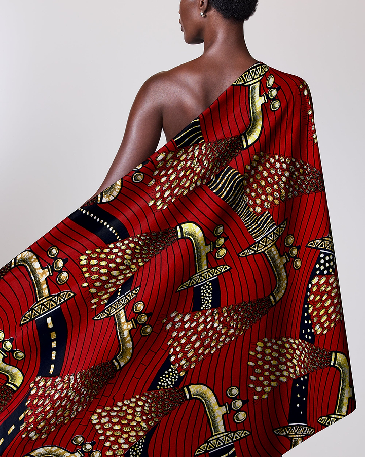 Grand Super-Wax | VLS1242.006 | Orné de Bleu Pastel Pailleté