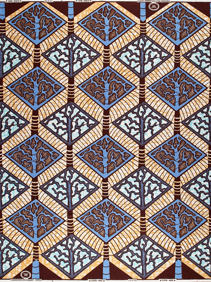 Vibrant african print fabric bold super-wax vls4398.014