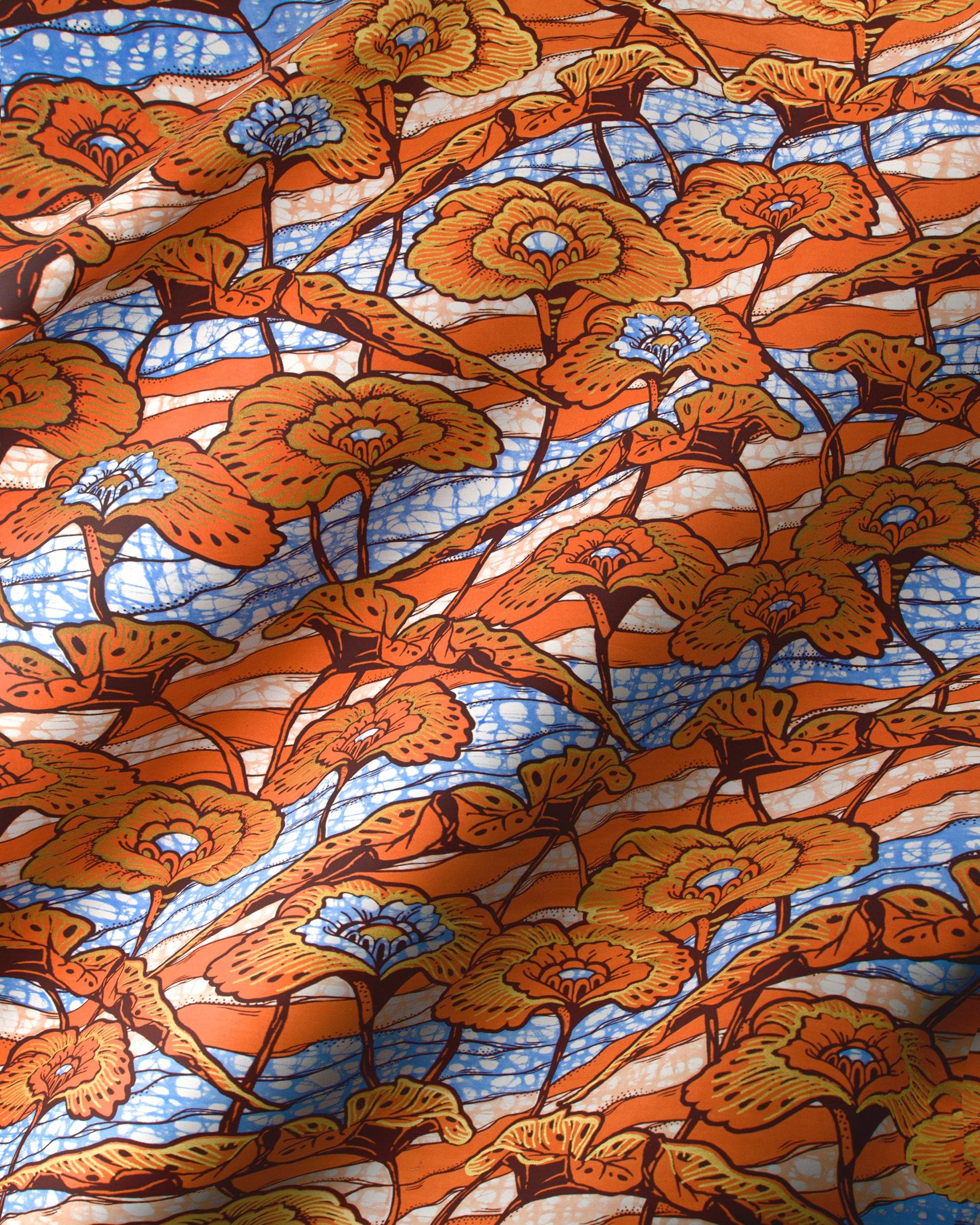 Super-wax | Vls4567.012 | Gold Embellished | Vlisco