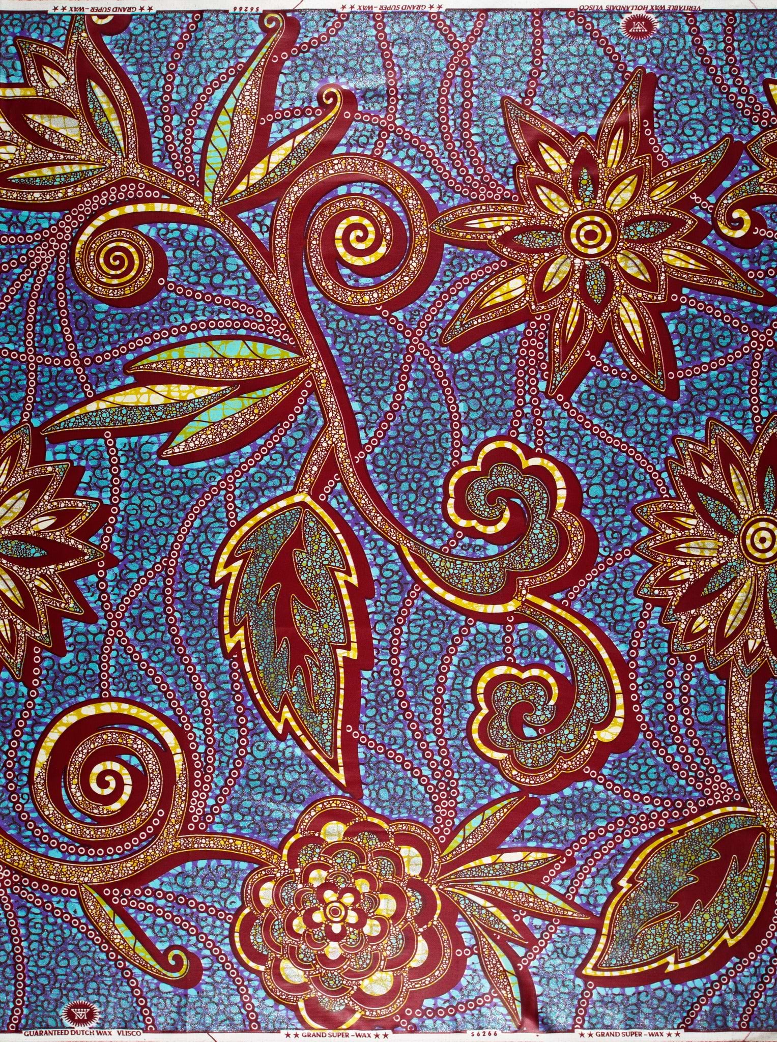 Grand Super-Wax | VLS6266.011 | Orné de Vert-Lilas Pailleté