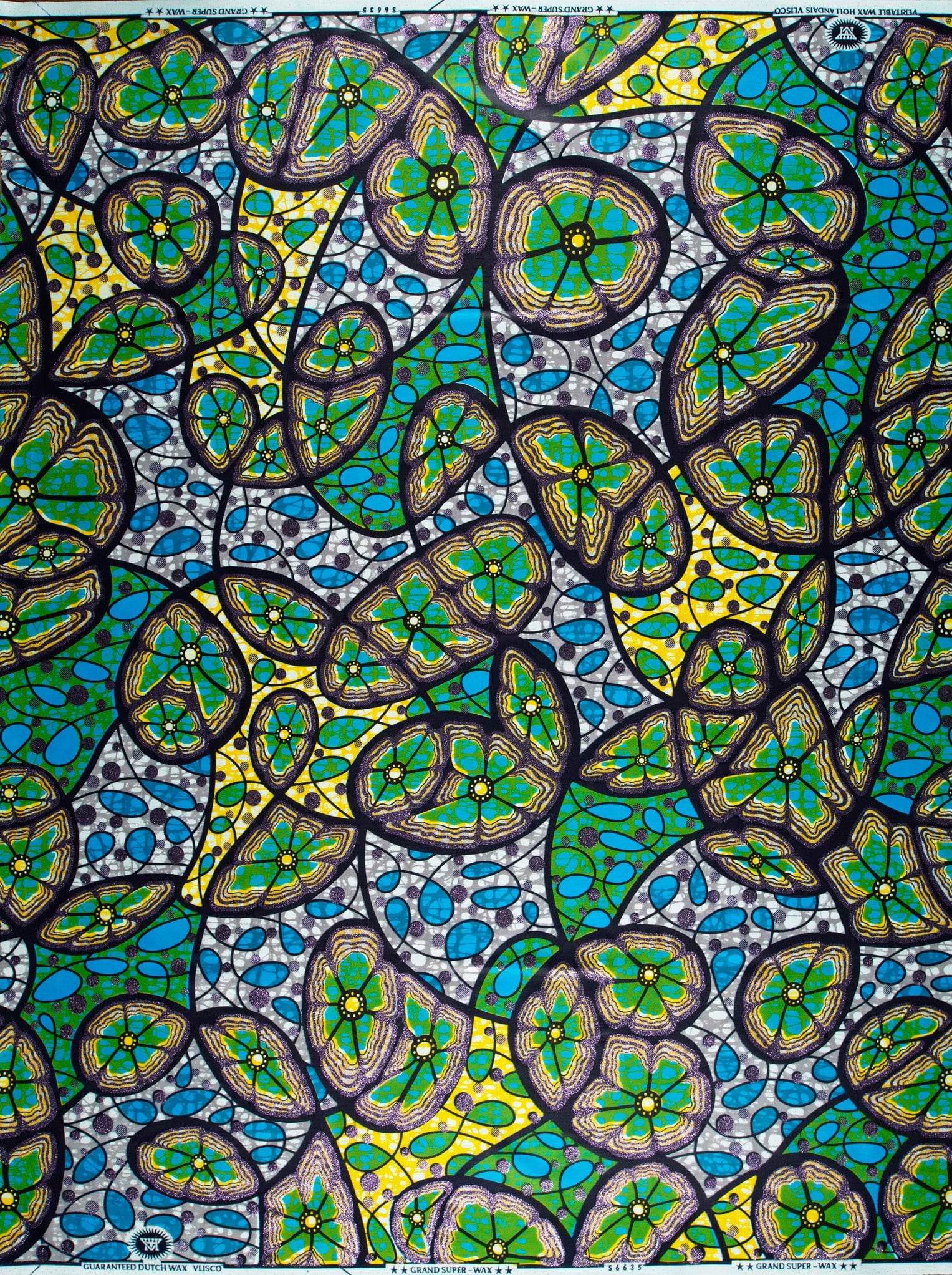 Grand Super-Wax | VLS6635.009 | Orné de Lilas Pailleté