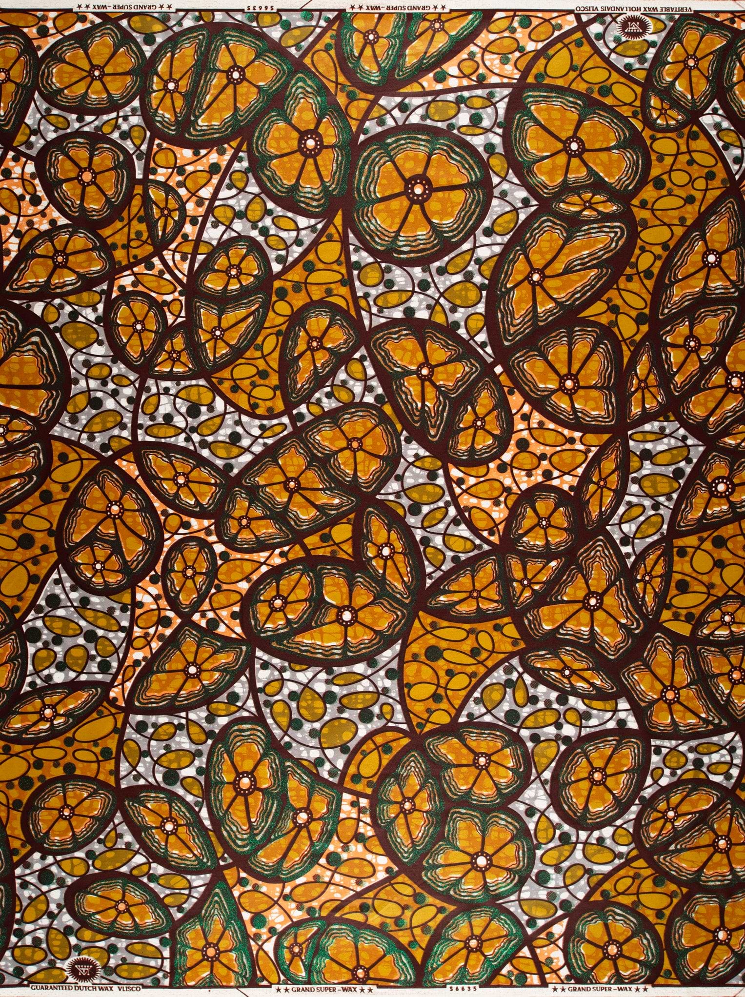 Grand Super-Wax | VLS6635.010 | Orné de Vert Pailleté