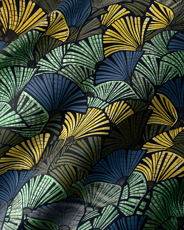 Grand Super-Wax | VLS6740.012 | Orné de Bleu-Cuivre Pailleté