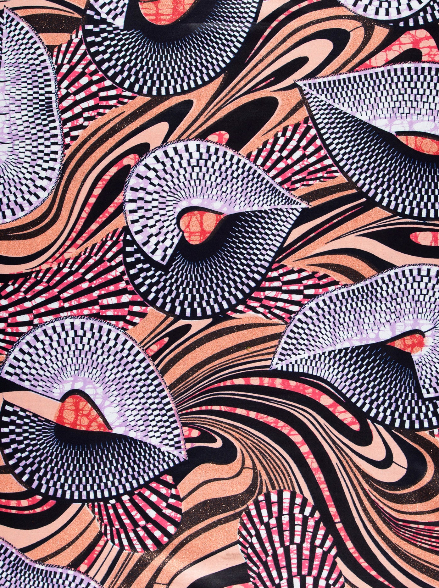 Vibrant african print fabric bold grand super-wax vls6997.003