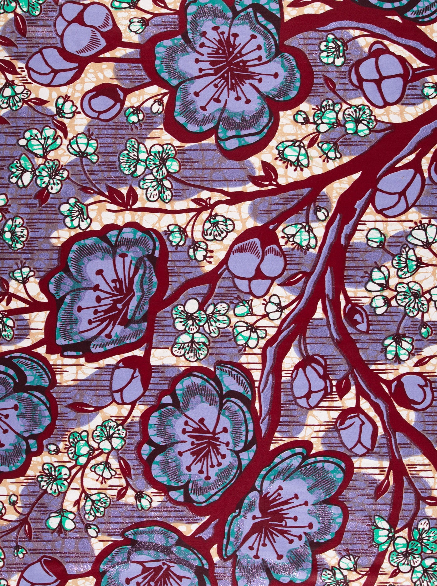 Grand Super-Wax | VLS7043.001 | Orné de Lilas Pailleté