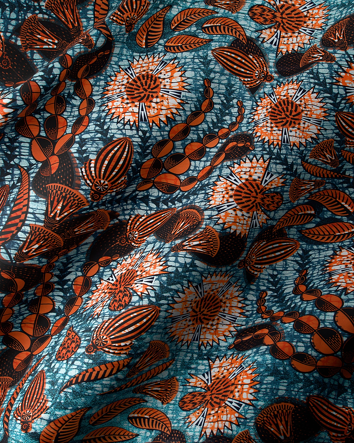 Grand Super-Wax | VLS7323.008 | Orné de Bleu Clair Pailleté