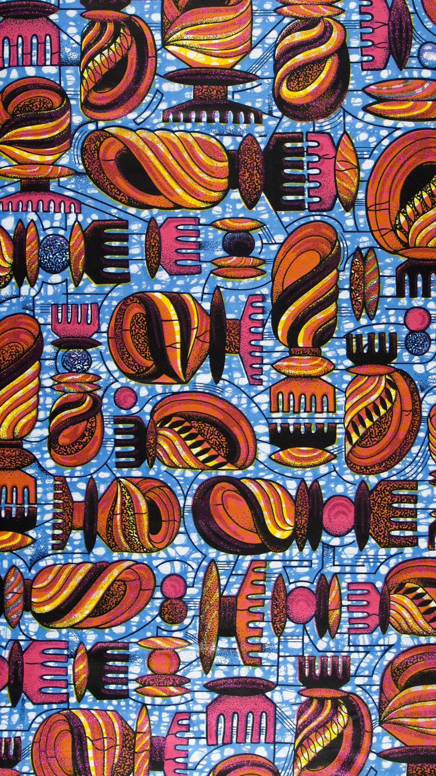 Grand Super-Wax | VLS7429.002 | Orné de Rose Orchidée Pailleté