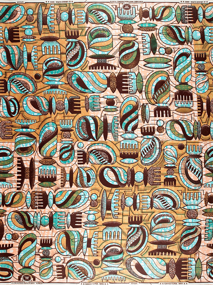 Grand Super-Wax | VLS7429.004 | Orné de Vert Pailleté