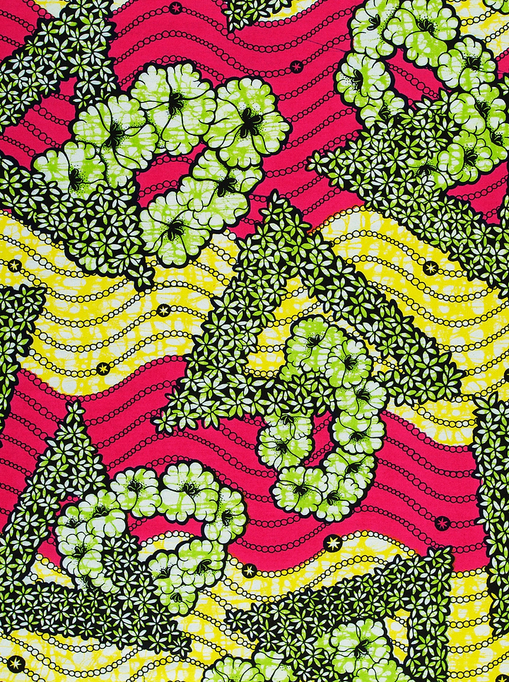 Vibrant african print fabric bold super-wax vls7465.009