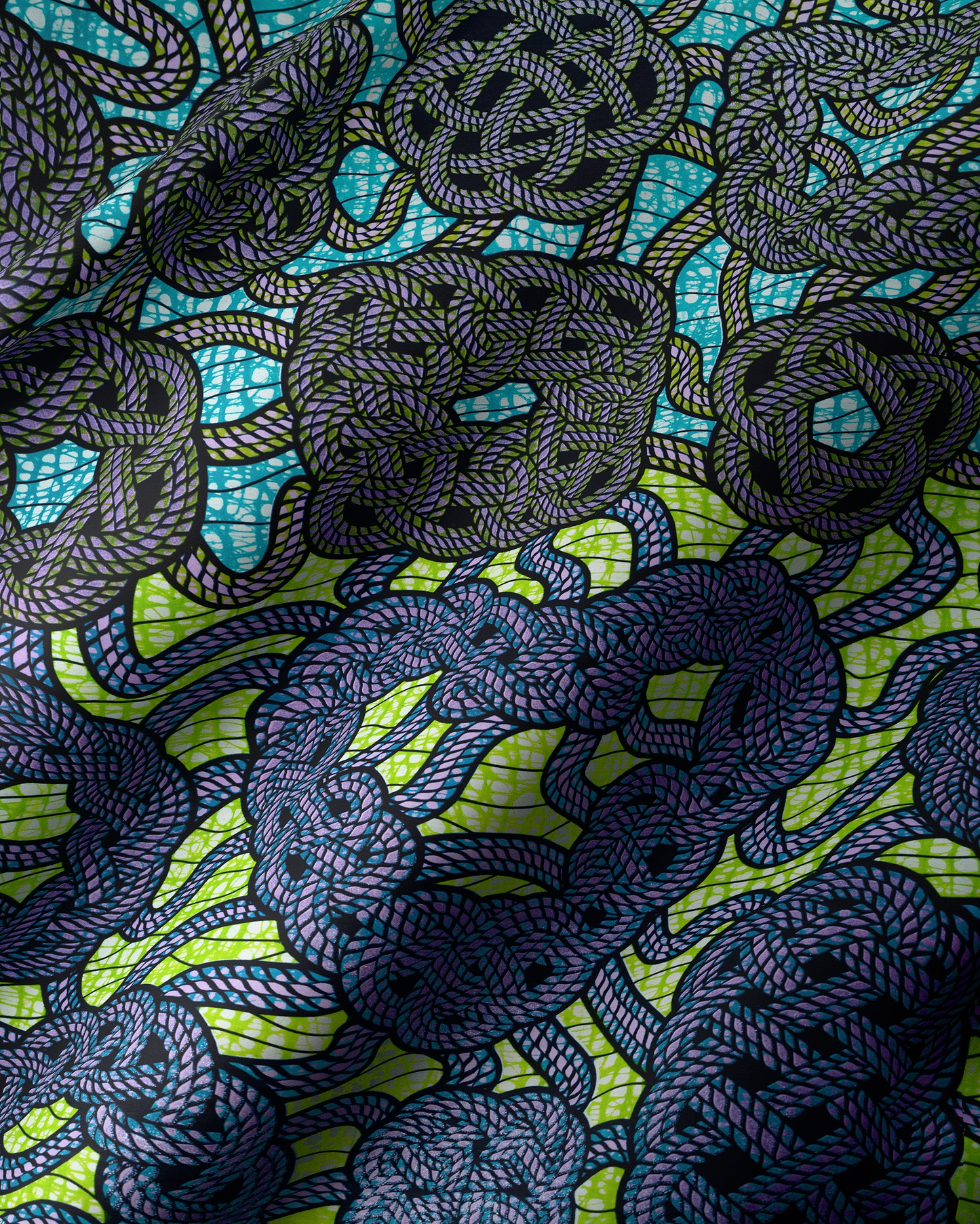 Grand Super-Wax | VLS7728.004 | Orné de Bleu-Lilas Pailleté