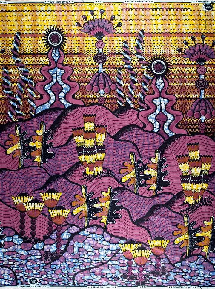 Grand Super-Wax | VLS7857.001 | Orné de Rose Orchidée Pailleté