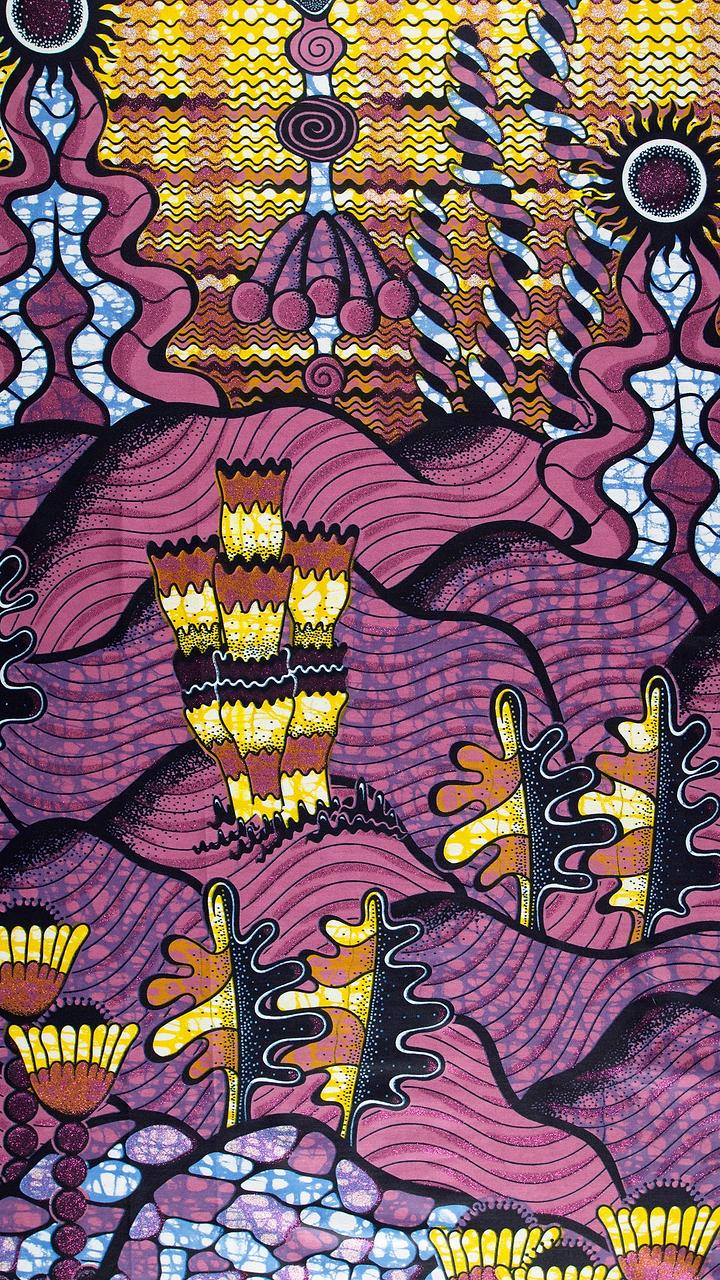 Grand Super-Wax | VLS7857.001 | Orné de Rose Orchidée Pailleté