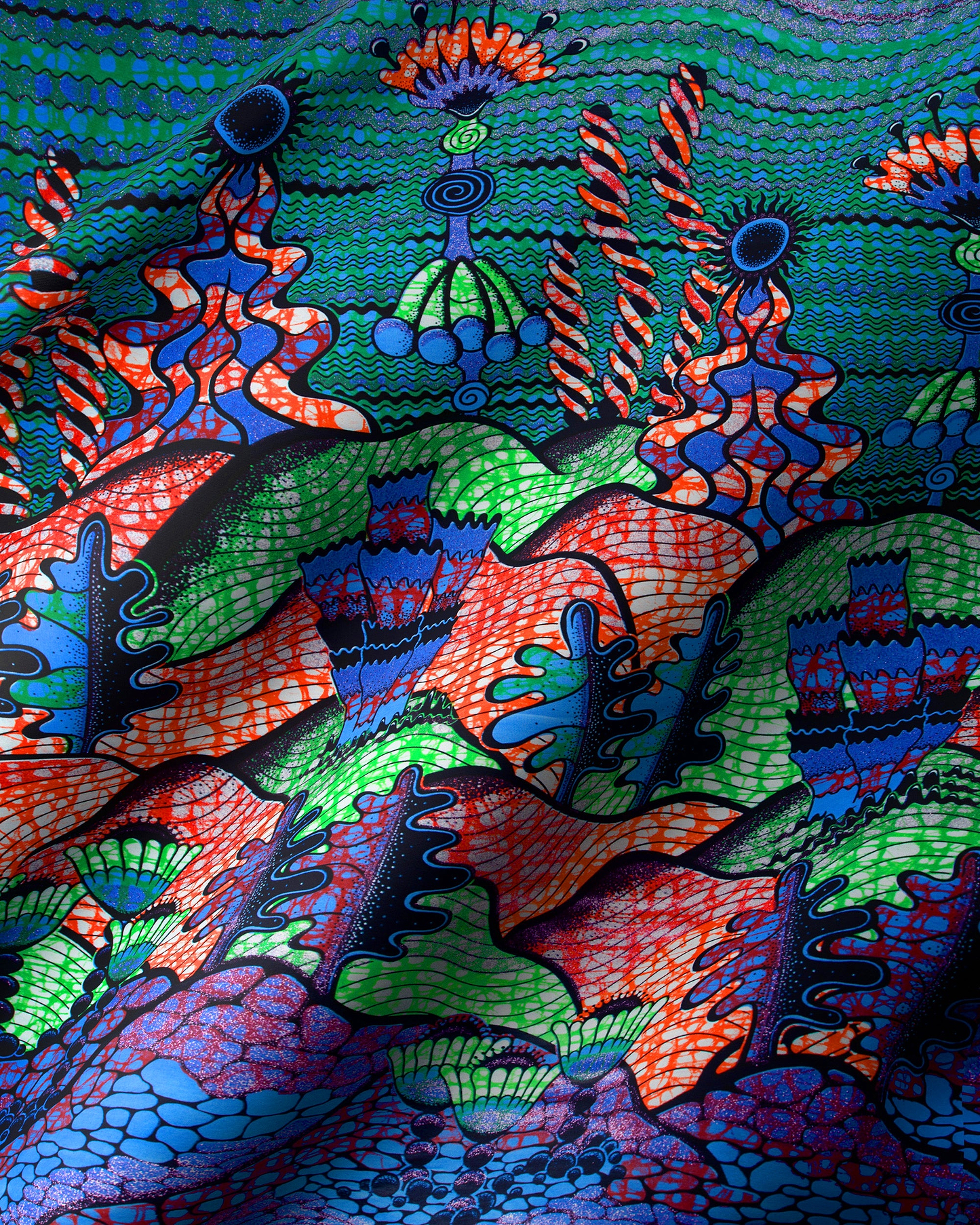 Grand Super-Wax | VLS7857.007 | Orné de Lilas Pailleté