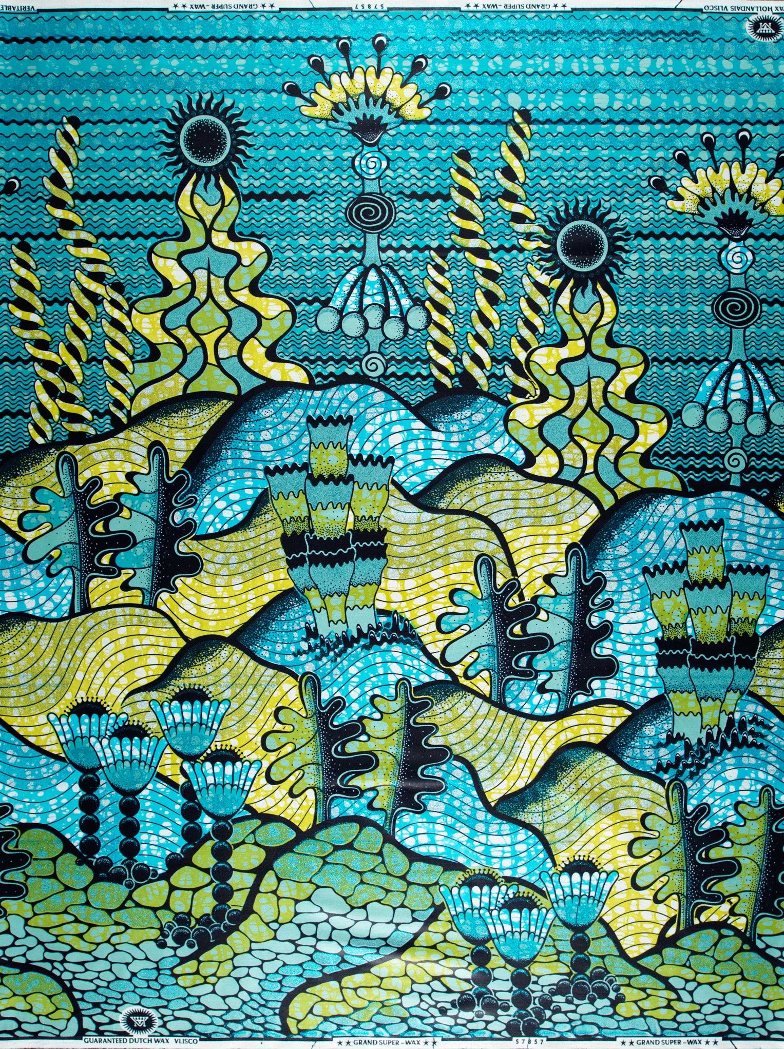 Grand Super-Wax | VLS7857.008 | Blue Glitter Embellished