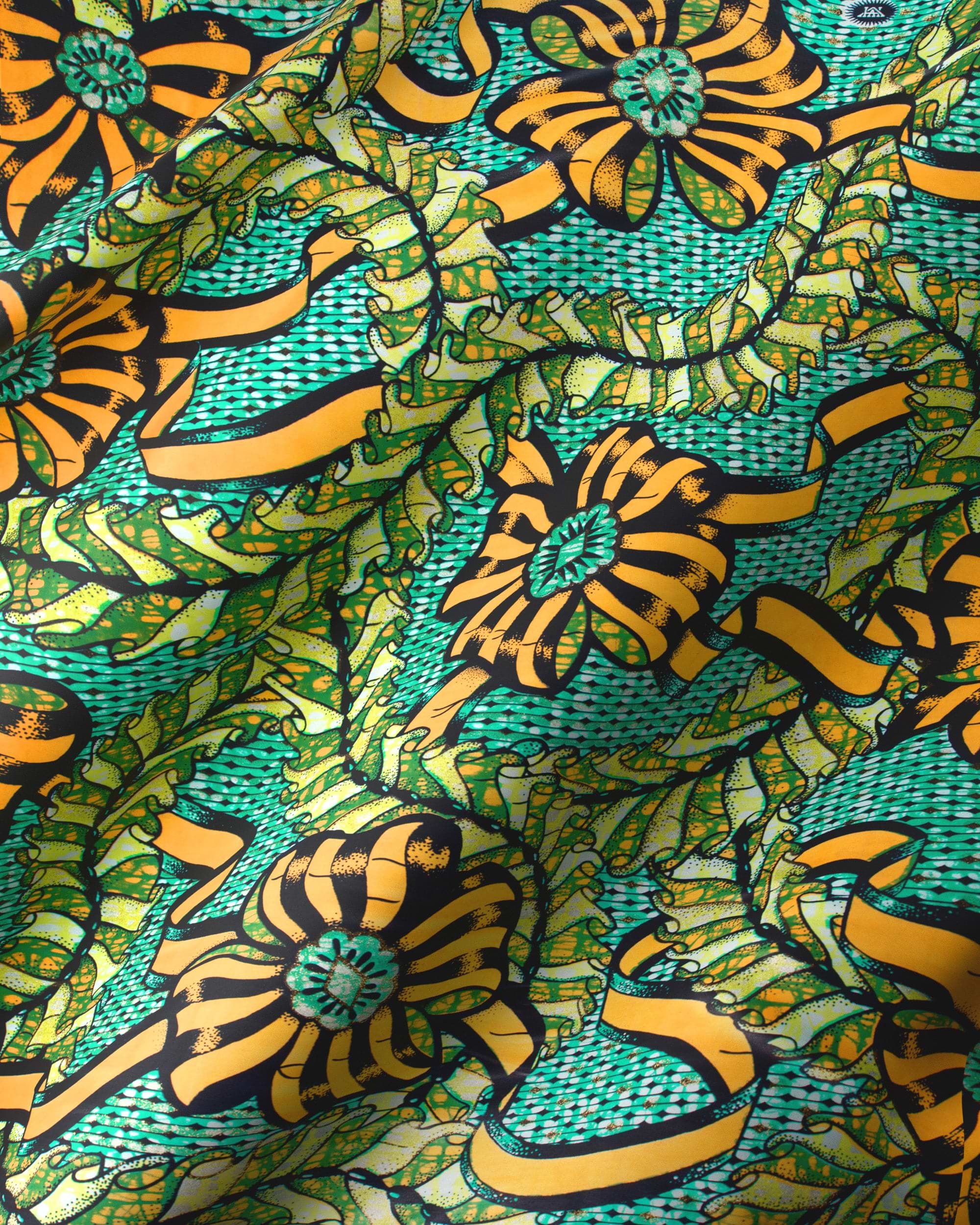 Grand Super-Wax | VLS8306.007 | Gold Shine Embellished – Vlisco