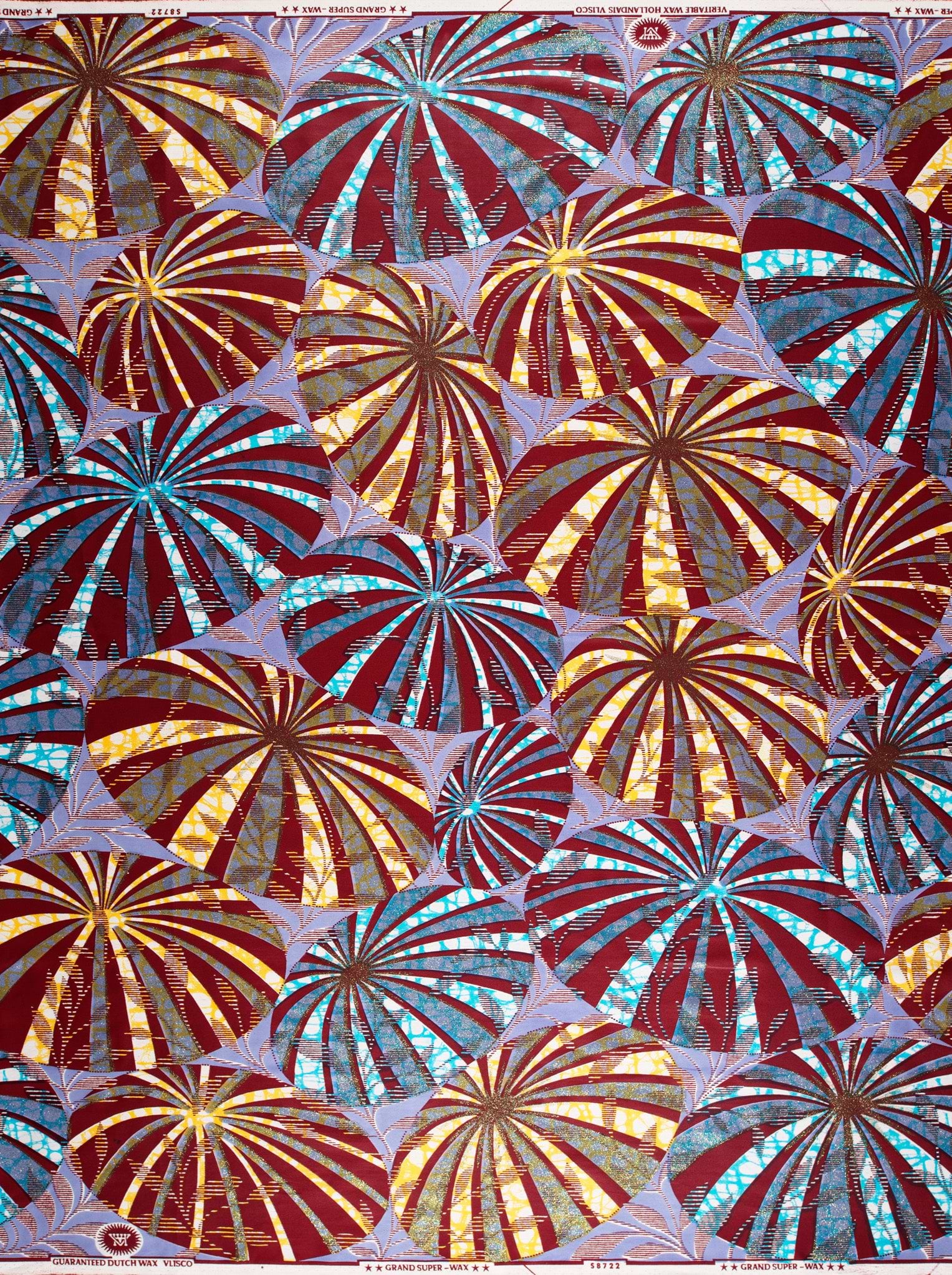 Grand Super-Wax | VLS8722.006 | Orné de Vert Doré Pailleté