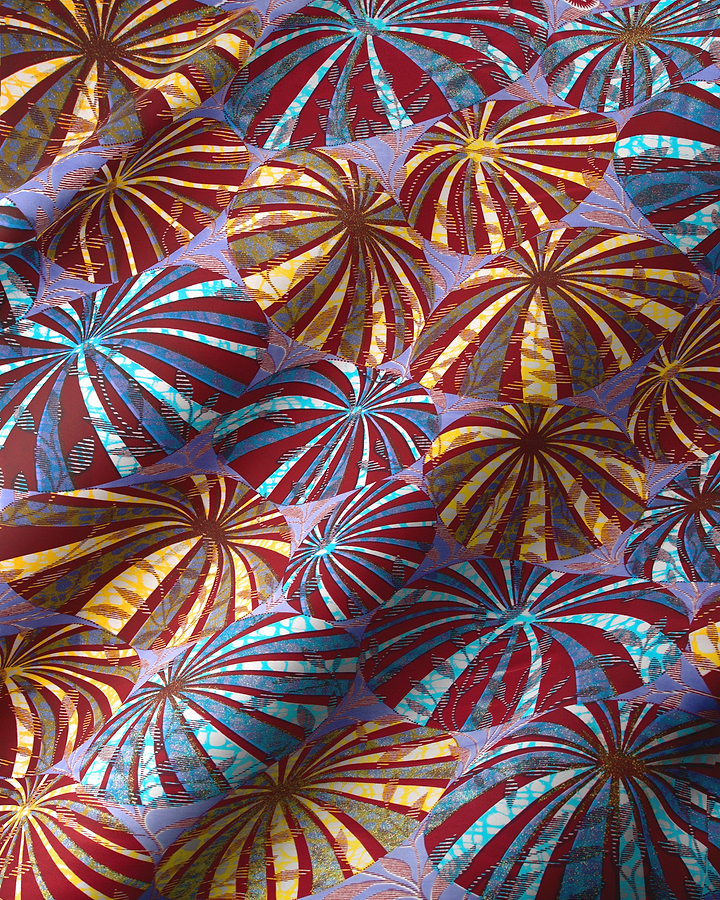 Grand Super-Wax | VLS8722.006 | Green-Gold Shine Embellished