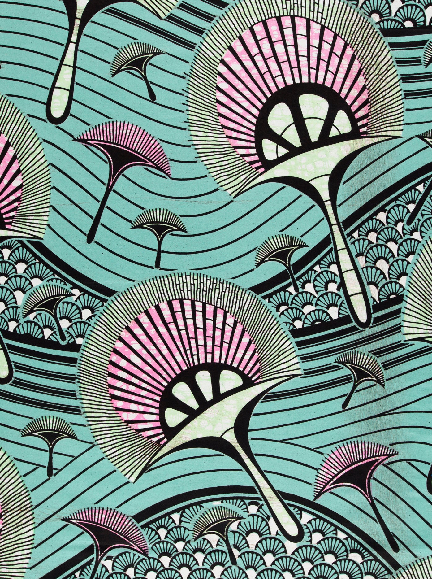 Wax Hollandais | VLA0196.124 | Orné d'Argent