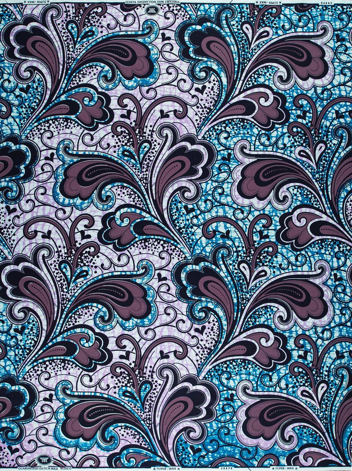 Grand Super-Wax | VLS6635.009 | Orné de Lilas Pailleté