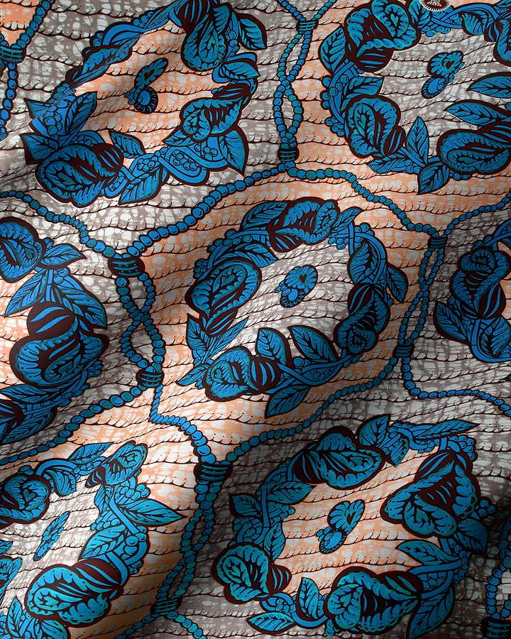 Super-Wax | VLS9282.016 | Blue Embellished