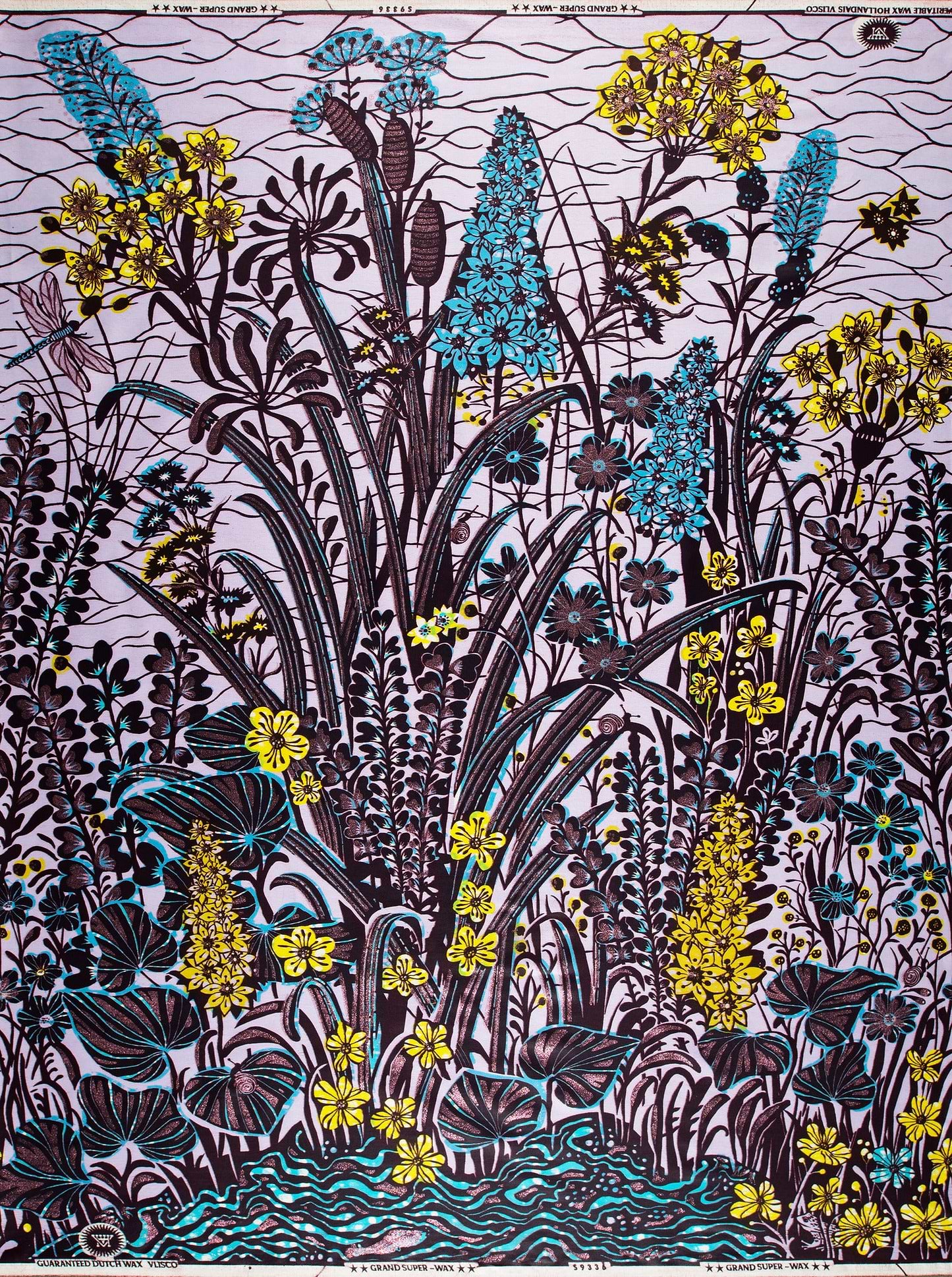 Grand Super-Wax | VLS9336.013 | Orné de Cuivre Lilas Pailleté