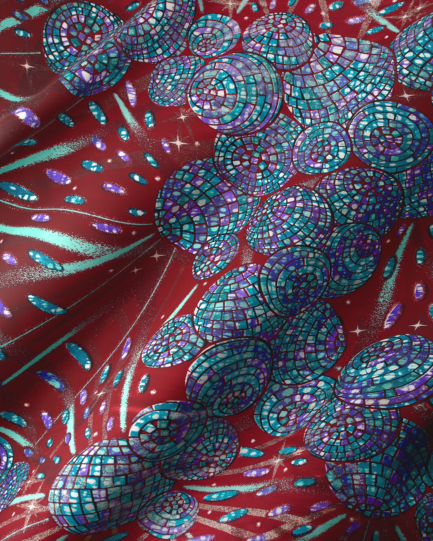 Grand Super-Wax | VLS9592.003 | Orné de Bleu-Cuivre Pailleté