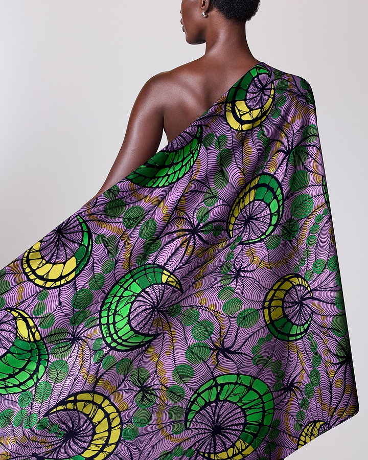 Satin Royal | VLW0192.003 | Orné de Vert Émeraude