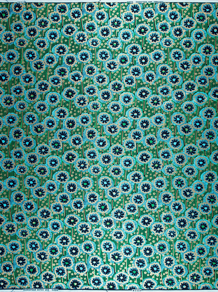 Wax Hollandais | VLW0404.017 | Orné d'Argent