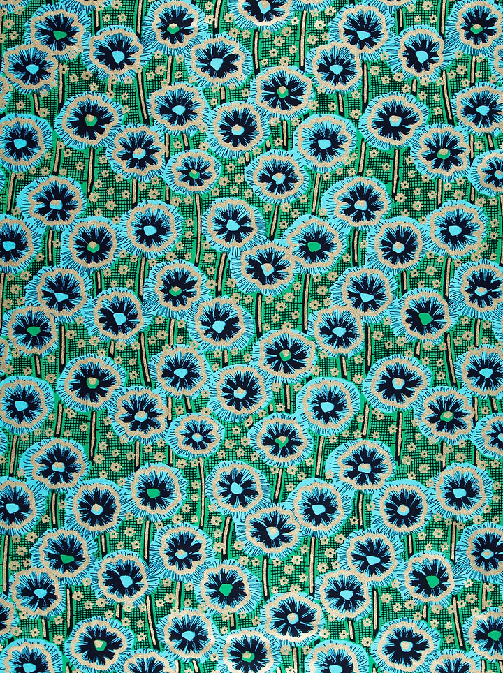 Wax Hollandais | VLW0404.017 | Orné d'Argent