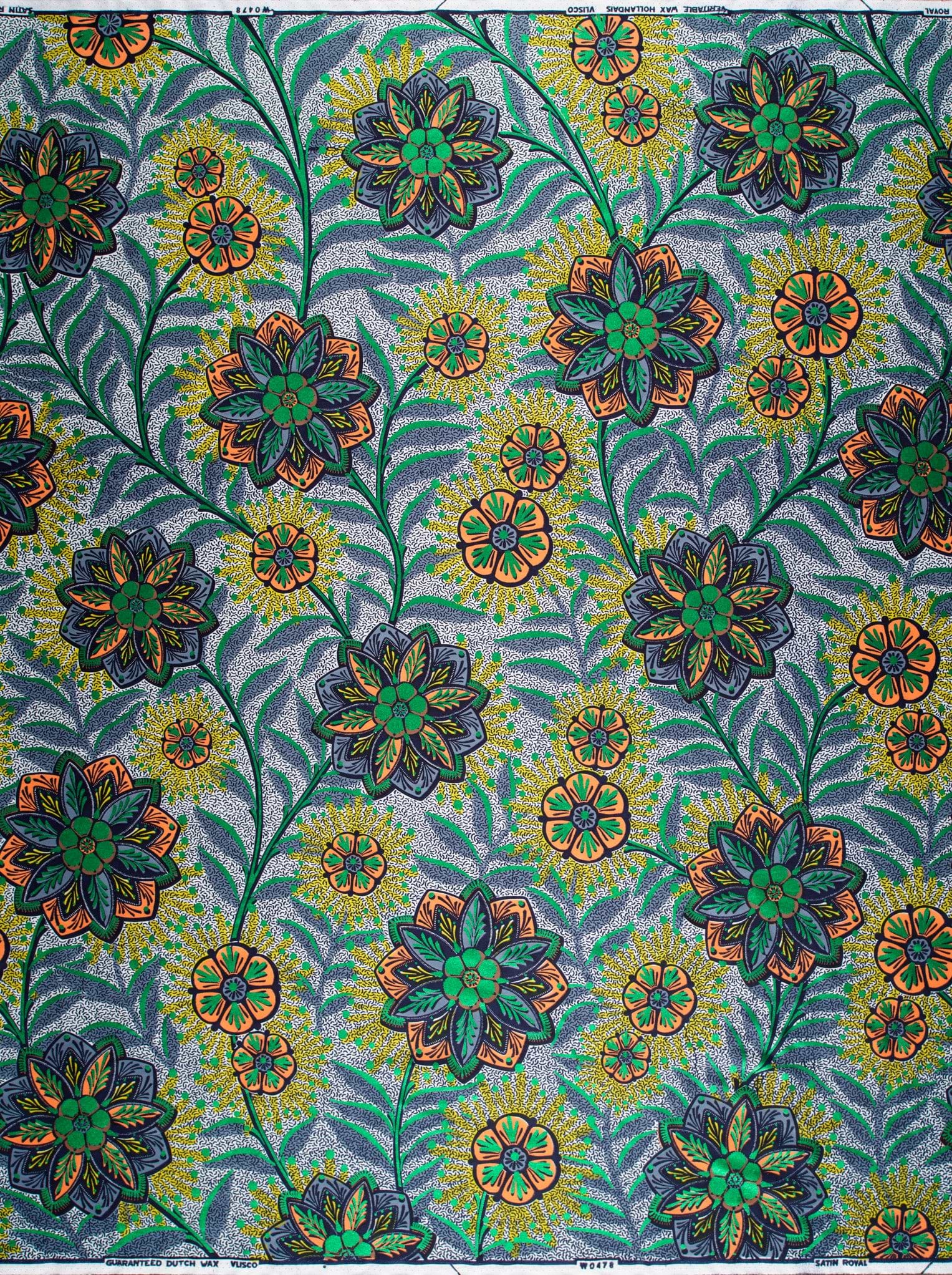 Satin Royal | VLW0478.006 | Orné de Vert Émeraude