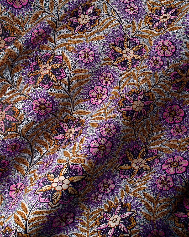 Satin Royal | VLW0478.007 | Orné d'Or Rose