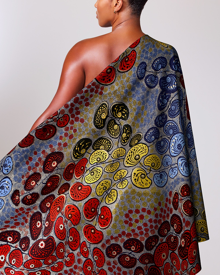 Satin Royal | VLW0501.002 | Silver Embellished