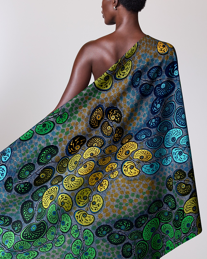 Satin Royal | VLW0501.005 | Royal Blue Embellished