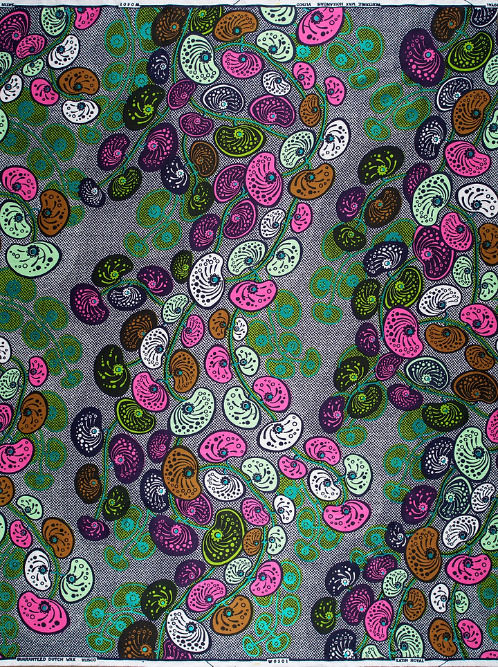 Vibrant multicolored paisley-patterned fabric motifs satin royal vlw0501.007